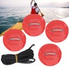 4pcs Inflatable Boat Kayak DRing Pad Patch Marine Fixed Buckle