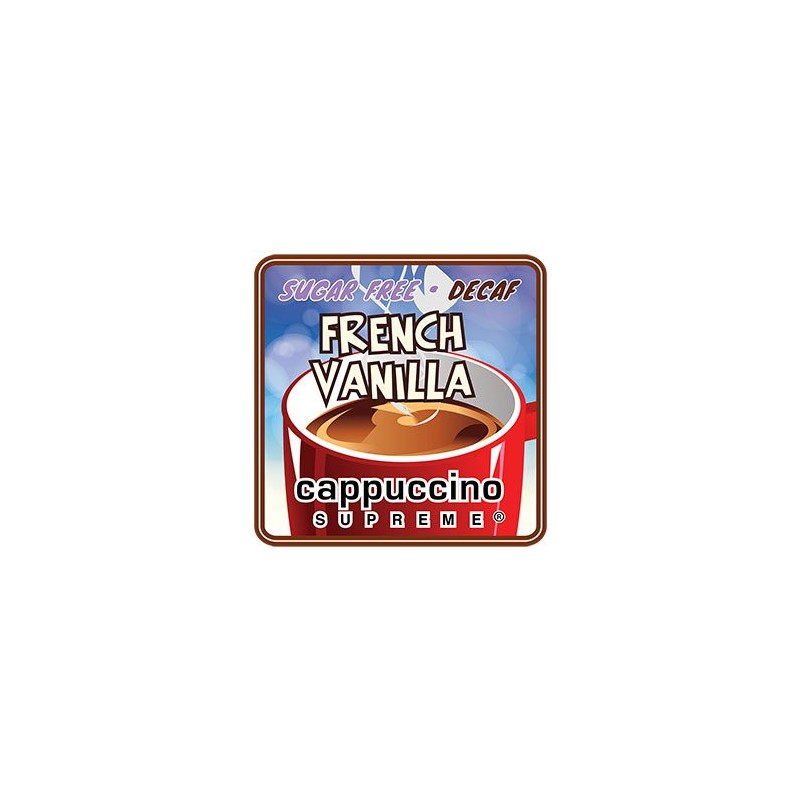 Cappuccino Supreme 1.2 lb bag Sugar Free Decaf French Vanilla