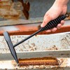 AIMALL Carbon Steel Welding Chipping Hammer with Spring Handle, Impact-Absorbing
