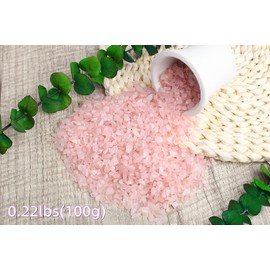 ZHIYUXI Rose Quartz Chips Fish Tank Gravel Vase Filler Stones Bulk Crushed Crystals Gemstone Polished Natural Quartz Stone Healing Crystals Glass Stones Fish Rocks