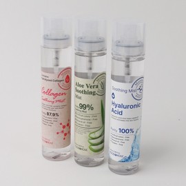 (3ea) Foodaholic Soothing Mist 3 types: Collagen, Aloe Vera, Hyaluronic Acid, 118ml / (3개)푸드어홀릭 수딩미스트 3종 콜라겐.알로에베라.히알루론산 택 118ml