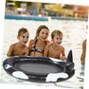 WHAMVOX Swimming Pool Floating Mat Mesh Chair Design Inflatable Recliner