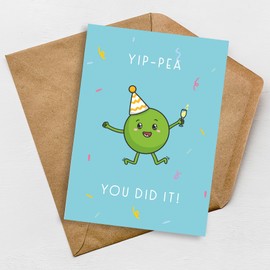Congratulations You Did It Card | Well Done Proud Of You Yay Cards | Congrats Graduation You Passed Exam Celebration Driving Test Passed Gifts | For Him Her BYANIKA