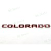 Colorado 4PCS Gloss Black Red Door Rear Colorado ZR2 Emblems