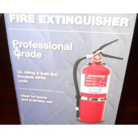 First Alert Heavy Duty Fire Extinguisher Professional Commercial Grade FE3A40GR