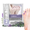 Kit 2 Pares de Mascarillas Exfoliantes De Pies Lanbena Elimina