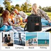 Tactical Lunch Box, Large Expandable Insulated Lunch Bag, Durable Waterproof