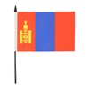 AZ FLAG Mongolia Table Flag 5'' x 8'' - Mongolian
