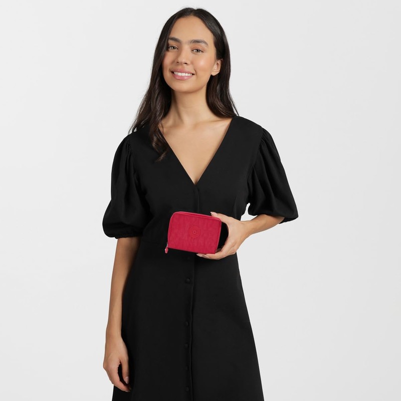 Kipling MONEY LOVE Mittelgroße Geldbörse, Pink (Rosa)