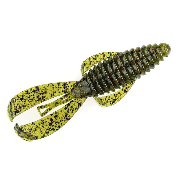 Strike King (RGBUG-18) Rage Bug 4 Fishing Lure, 18 - Watermelon Seed with Red Flake, 4", Flanges for Consistent, Subtle Action