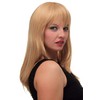 Blonde Straight Wig with Short Fringe 6310-611B 50cm