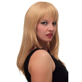 Blonde Straight Wig with Short Fringe 6310-611B 50cm