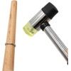 Jewelers Rubber Hammer Mallet with Wood Ring Mandrel Sizer Sizing