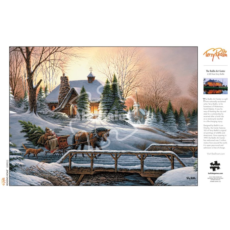 Buffalo Games - Terry Redlin - Heading Home - 1000