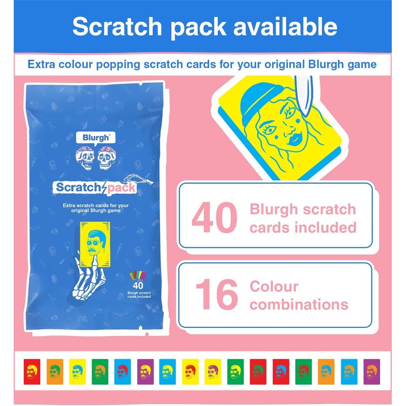 Blurgh - Scratch Pack - Extra Scratch Cards for Your