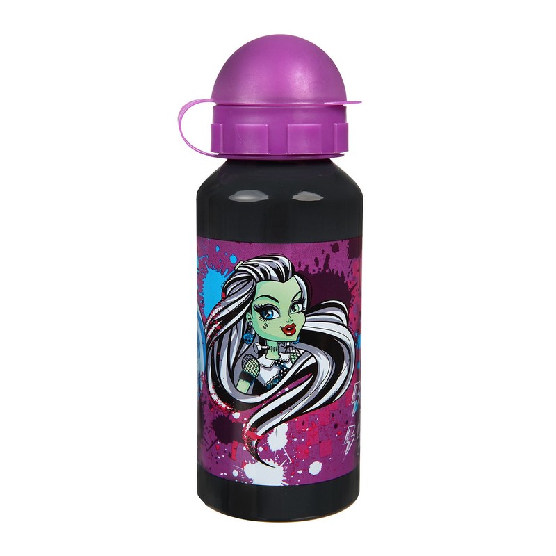 Scooli MHRZ9890 400 ml Aluminium Bottle Monster High – Purple