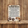 MY DOG'S BEDTIME PRAYER RETRO STYLE METAL TIN SIGN/PLAQUE (BEAGLE)