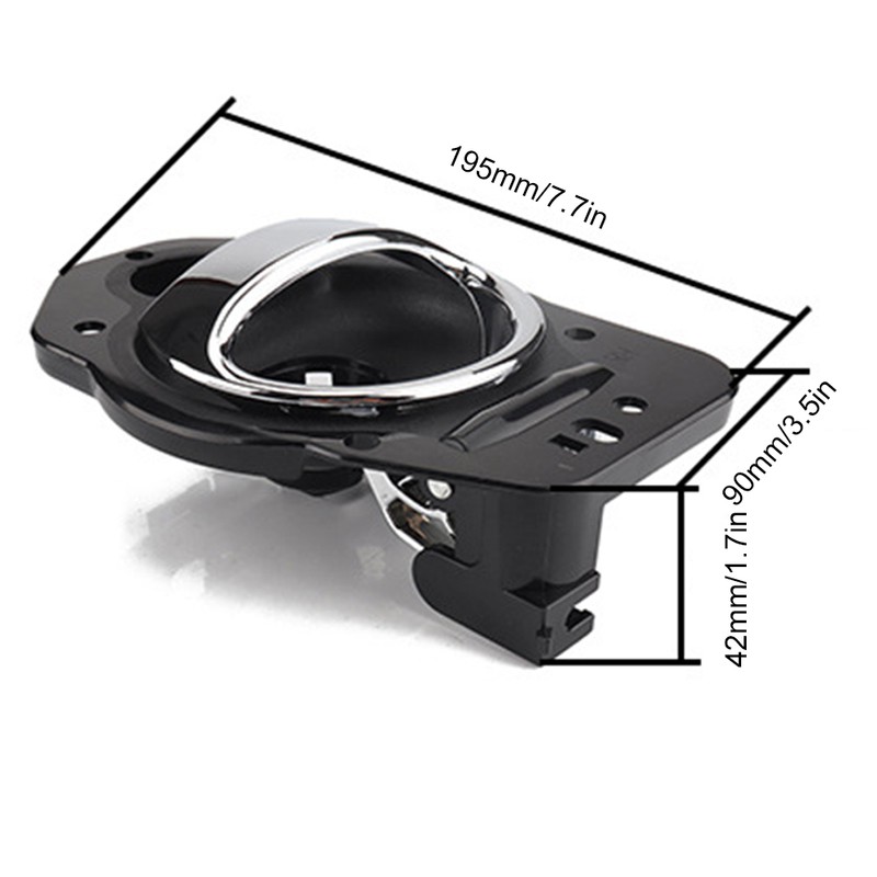 Interior Door Chrome Handle 25812186 Fits for Chevy HHR 2006-2011