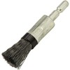 SK11 Hexagonal Shaft End Wire Brush 0.6 inch (15 mm)