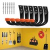 AnaTI Pack of 6 Garage Wall Hooks, Heavy Duty Storage