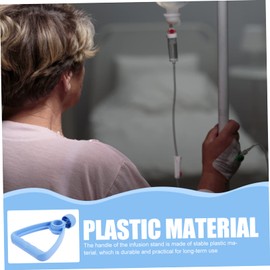 Alipis 2pcs Infusion Stand Handle Replacement Part Convenient Infusion Stand Accessories for Easy Installation and Use and Lightweight Design for Everyday Medical Needs