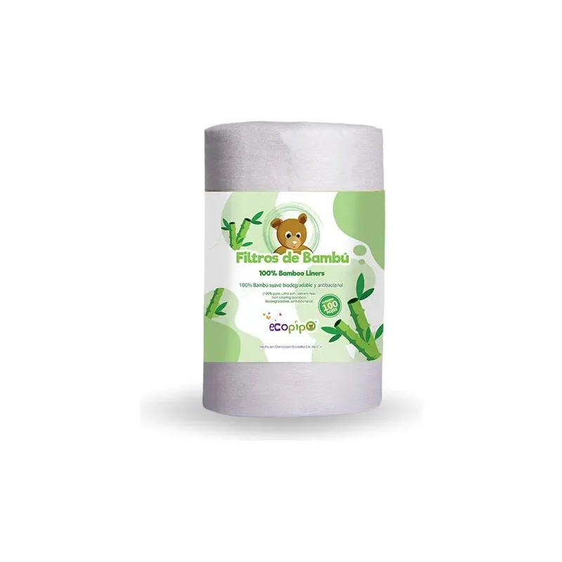 Pack Ecopipo de Filtros Bambú con Detergente para Pañales de