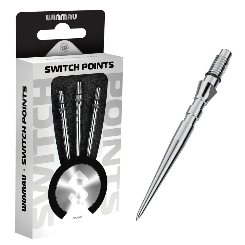 WINMAU - Switch Points - Carbon Steel Tip - Threaded