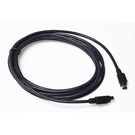 Wirenest 12ft VISCA PTZ Daisy Chain Camera Control Cable for Sony EVI/BRC/SRG Series RS232 8 Pin Mini DIN to 8 Pin Mini DIN Serial