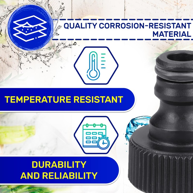 Water Outlet Connection High-Pressure Washer with 3/4" Female Thread with