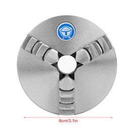 3"inch 3jaw Self-Centering Metal Lathe Chuck With Extra Jaws K11-80 Turning Machine Replacement Parts