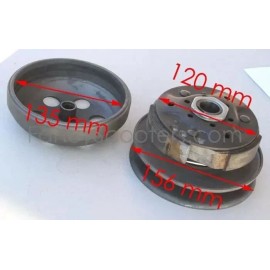 Fancy Scooters REAR CLUTCH DRIVEN PULLEY HAMMERHEAD GTS SS JOYNER 250CC GO KART BUGGY W/ HI LOW