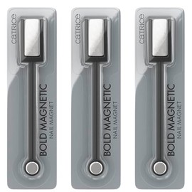 Catrice Bold Magnetic Nail Magnet, Nail Design, Express Results, Nanoparticles Free, Pack of 3 (3 x 1 Pieces)