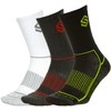 ScentLok Ultrafresh Crew Socks for Men 3-Pack Multi Colors (Medium)