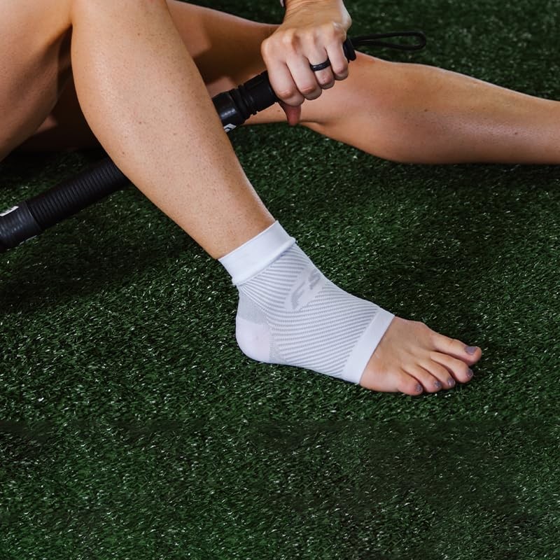 OrthoSleeve FS6 Foot Bracing (Single Sleeve) Treats Plantar Fasciitis, Achilles