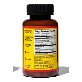 Vinagre De Sidra De Manzana Orgánico Bragg 90 Caps