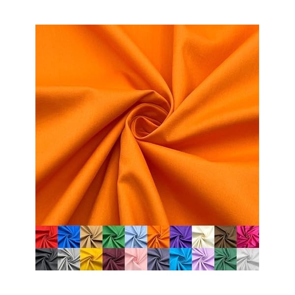 EOVEA - Cotton Polyester Fabric by The Yard – 60"