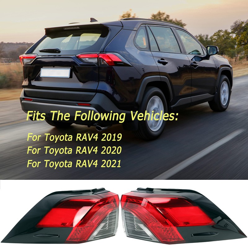 Rear LED Tail Light Assembly, Left Driver Side Outer Brake