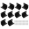 sourcing map 10 Pcs Stainless Steel Tile Hanger, Tile Display