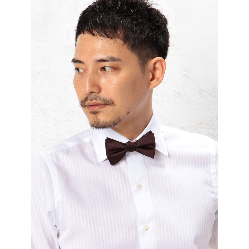 United Arrows Green Label Relaxing 31346992178 Mini Herringbone Solid Bowtie