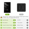 MOES Dual Dimmer Switch, Double Dimmer Switch for LED Lights,