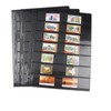 20 Sheet Stamp Pages, 7 Pockets Sleeves for Collectors, 9-Hole