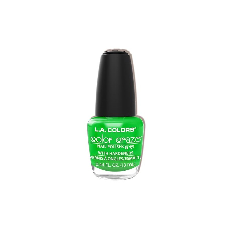 L.A. COLORS Color Craze Nail Polish, Scream CNP513