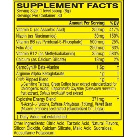 Cellucor Pre Entreno Cellucor C4 Ripped (30 Srvs) Varios Sabores!