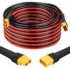 MOOKEERF XT60 Extension Cable 10AWG 35FT With Male to Female