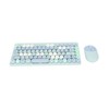 Wireless Keyboard Mouse Combo 2.4GHz Wireless Mouse 86 Keys Colorful