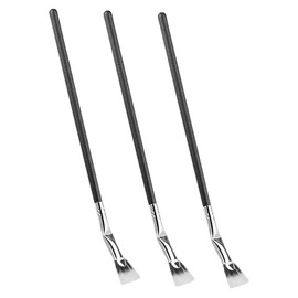 Mikinona Mascara Brush Set 3pcs Eyelash Brushes for Lash Extensions Precision Application Soft Bristles