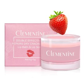 Clementine Set De Cuidado Labial Zahra Today Bálsamo Hidratante Reparador Suave Pero Eficaz Y Prebase Exfoliante Que Nutre Y Suaviza Los Labios.      