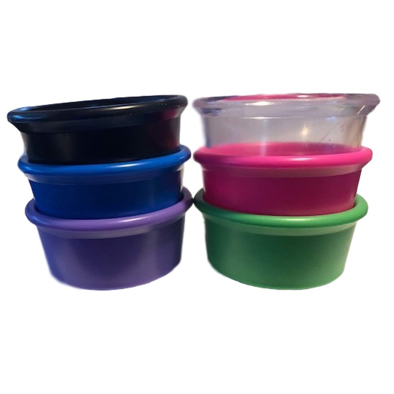 All Things Bunnies Easy Twist On Feed/Water Bowls - 2
