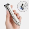Romerly Non-sticky, super-strong, large nail clipper, 1 piece, silver / 로멀리 튀지않는 초강력 대형 손톱깎이, 1개, 실버