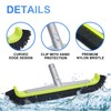 Sepetrel Pool Brush Head for Cleaning Walls,Heavy Duty Inground/Above Ground